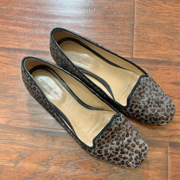 ANTONIO MELANI Shoes - Antonio Melani graham leopard print flats size 8.5
